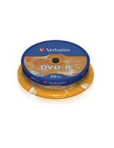 DVD-R VERBATIM 4.7GB BOBINA 25U