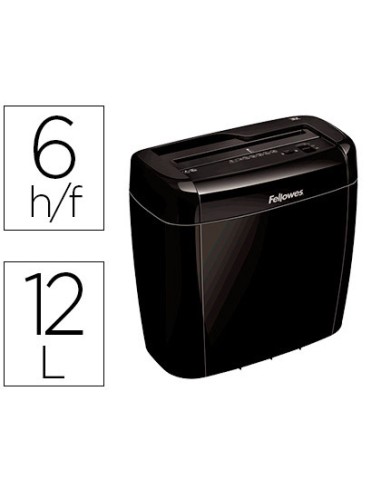 DESTRUCTORA FELLOWES POWER SHRED 36C 6H 12LT PARTICULAS