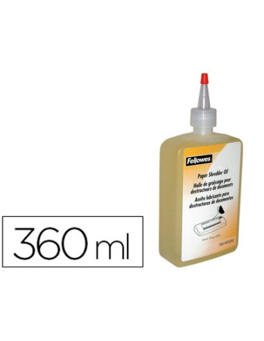 ACEITE LUBRICANTE FELLOWES PARA DESTRUCTORA DE DOCUMENTOS