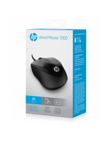 MOUSE HP 1000 CON CABLE USB.