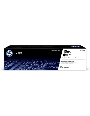 TONER HP 106A LASER 107a/w MFP 135,137 1000 pag.