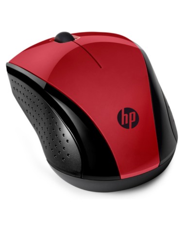 MOUSE HP 220 WIRELESS ROJO.