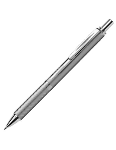 BOLIGRAFO STERLING PENTEL PLATA BL407A