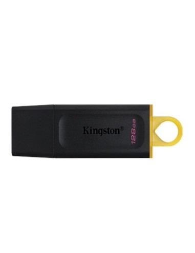 PENDRIVE USB KINGSTON DATA TRAV.EXODIA 128GB. 3.2.NEGRO/AMAR