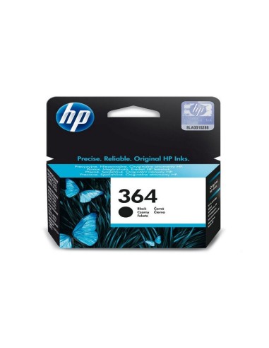 CARTUCHO HP INJ.TINTA NEGRO 364