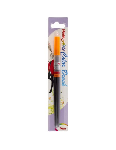 PINCEL COLOR BRUSH NARANJA PENTEL ARTS **PRECIO LIQUIDACIÓN