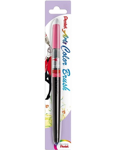 PINCEL COLOR BRUSH ROSA PENTEL ARTS **PRECIO LIQUIDACIÓN