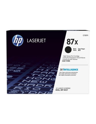 TÓNER HP LASERJET M506 87X NEGRO