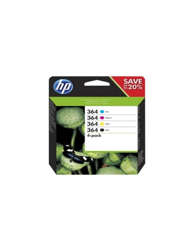 CARTUCHO HP 364 PACK 4 COLORES