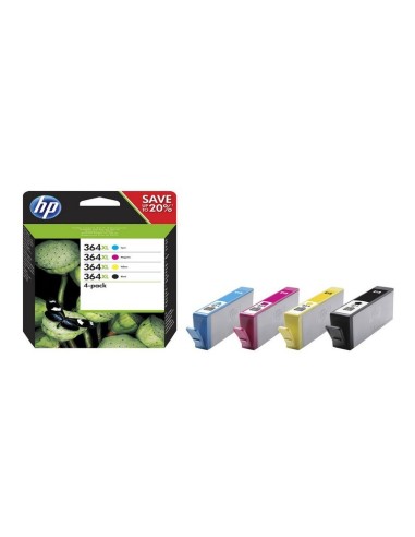 CARTUCHO HP 364XL PACK 4 COLORES