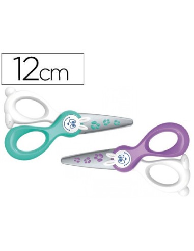 TIJERA ESCOLAR MAPED KIDI-CUT 12 CM ESPECIAL USO INFANTIL