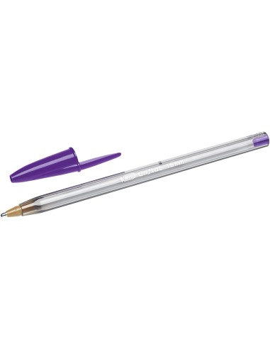 BOLIGRAFO BIC CRISTAL FUN VIOLETA 1,6MM