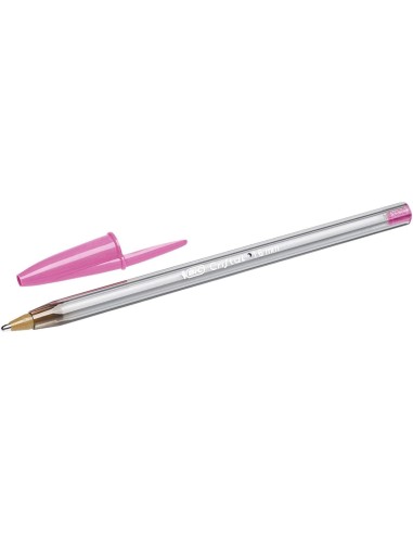 BOLIGRAFO BIC CRISTAL FUN ROSA 1,6MM