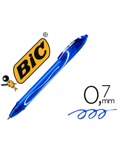 BOLIGRAFO BIC GEL-OCITY 0,7mm AZUL