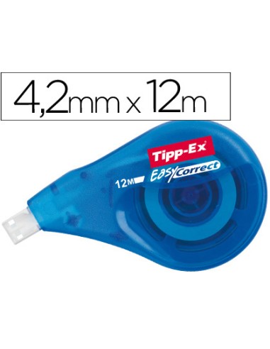 CORRECTOR TIPP-EX EASY CINTA LATERAL 4,2mm x 12m.