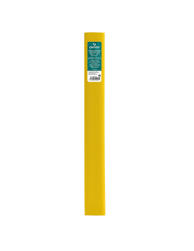 PAPEL CRESPON CANSON 0,5x2,5MT COLOR AMARILLO