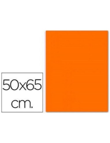 CARTULINA 50x65 FLUOR NARANJA 250GR. IRIS, CANSON