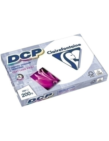 PAPEL BLANCO DIN A4 200G 250H CLAIREFONTAINE