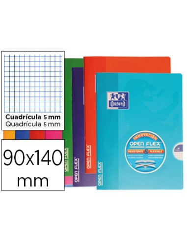 LIBRETA ESCOLAR OXFORD TAPA FLEXIBLE OPTIK PAPER OPENFLEX