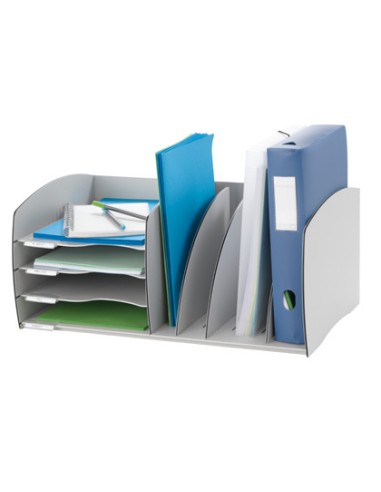 ORGANIZADOR DE ARMARIO FAST PAPERFLOW GRIS POLIESTIRENO