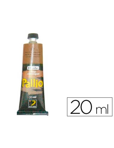 PINTURA ÓLEO COLOR TIERRA SIENA TOSTADA PALLIO 20 ML