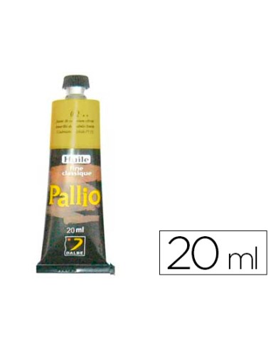 PINTURA AL ÓLEO PALLIO OCRE AMARILLO TUBO DE 20 ML