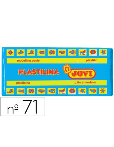 PASTILLA PLASTILINA JOVI 150GR AZUL CIELO