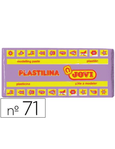 PASTILLA PLASTILINA JOVI LILA 150GR