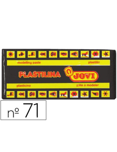 PASTILLA PLASTILINA JOVI NEGRA 150GR