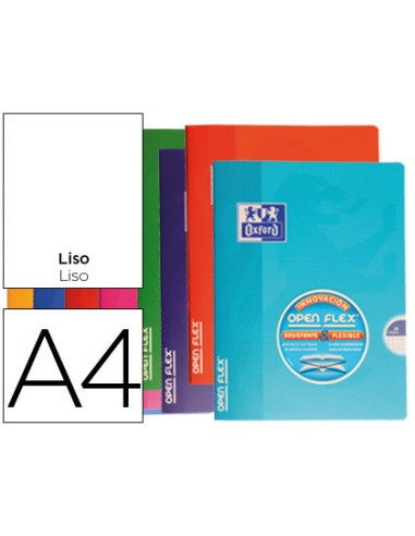 LIBRETA ESCOLAR OXFORD TAPA FLEXIBLE OPTIK PAPER OPENFLEX