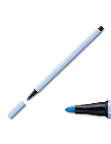 ROTULADOR STABILO PEN68 AZUL HIELO 1MM