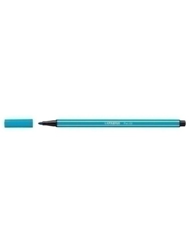 ROTULADOR STABILO PEN68 AZUL CLARO 1MM