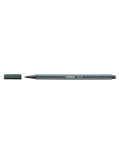 ROTULADOR STABILO PEN68 VERDE TIERRA 1MM