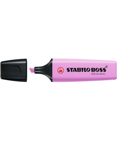 MARCADOR FLUORESCENTE STABILO BOSS FUCSIA HELADO