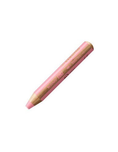 LAPIZ COLOR STABILO WOODY 3EN1 ROSA PASTEL