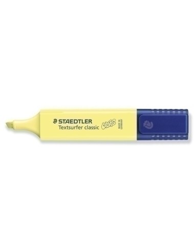 MARCADOR FLUORESCENTE STAEDTLER TEXTSURFER PASTEL AMARILLO