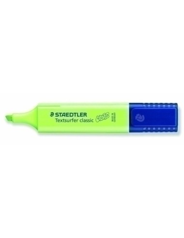 MARCADOR FLUORESCENTE STAEDTLER TEXTSURFER PASTEL VERDE LIMA