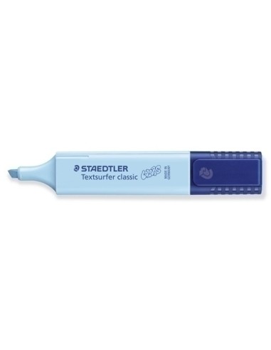 MARCADOR FLUORESCENTE STAEDTLER TEXTSURFER PASTEL AZUL CIELO