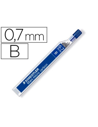 TUBO 12 MINAS STAEDTLER MARS MICRO 0'7 B