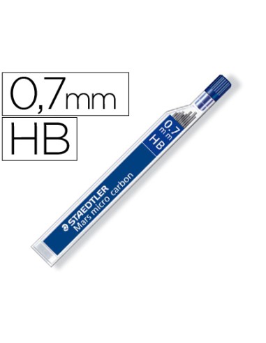 MINAS STAEDTLER MARS MICRO GRAFITO 0,7HB TUBO 12UD