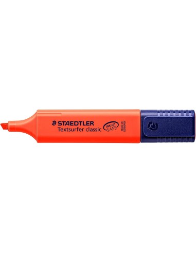 MARCADOR FLUORESCENTE TEXTSURFER STAEDTLER ROJO