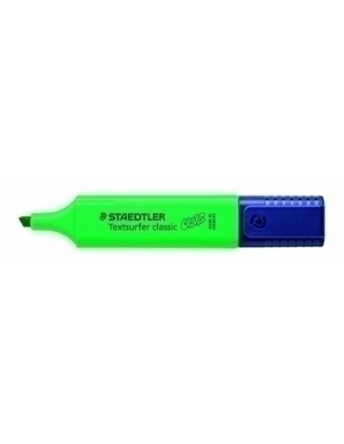 MARCADOR FLUORESCENT STAEDTLER VERDE INTENSO TOPSTAR