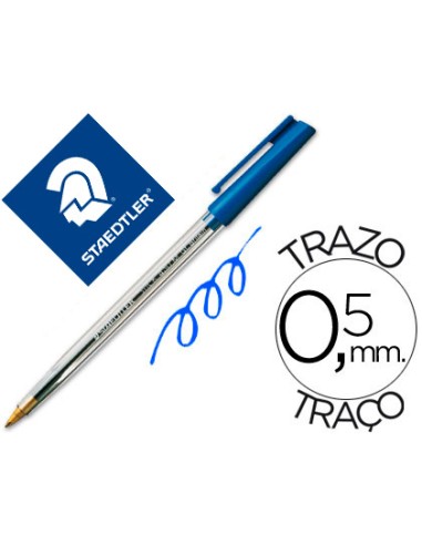 BOLIGRAFO STAEDTLER STICK 430M AZUL