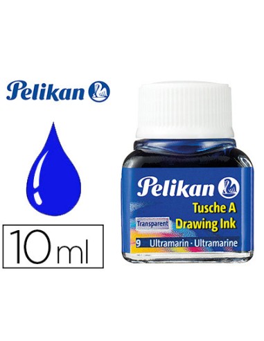 TINTA CHINA PELIKAN AZUL ULTRAMAR 10 ML