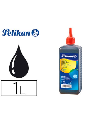 TINTA CHINA PELIKAN 1L NEGRA