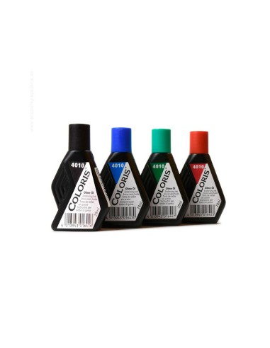 TINTA TAMPÓN COLORIS 4010 NEGRA 28ML.