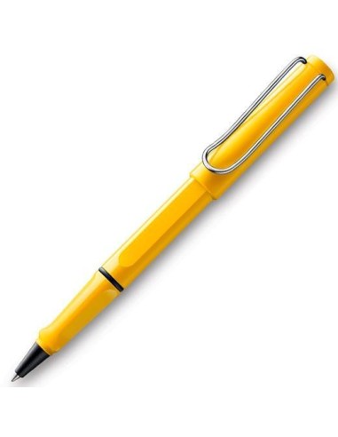 LAMY BOLÍGRAFO ROLLER BALL SAFARI AMARILLO 319M TINTA AZUL.