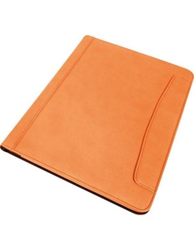 CARPETA PORTAADOCUMENTOS SIMIL PIEL NARANJA A4 **LIQUIDACIÓN