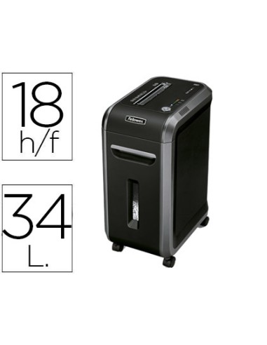 DESTRUCTORA DE DOCUMENTOS FELLOWES DESTRUIE A 4x38mm CAP.34L