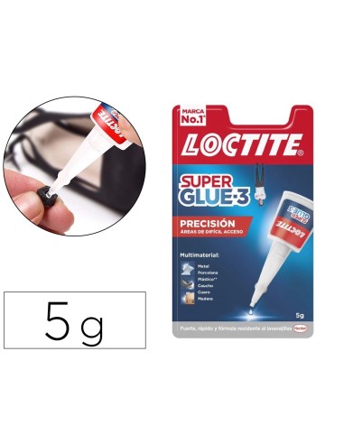 COLA SUPER GLUE-3 5G PRECISIÓN LOCTITE